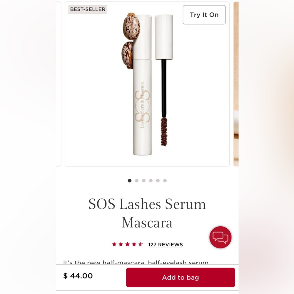 ⛔️SOLD⛔️. FREE with any purchase | Clarins Lash Serum Primer (Travel Size)